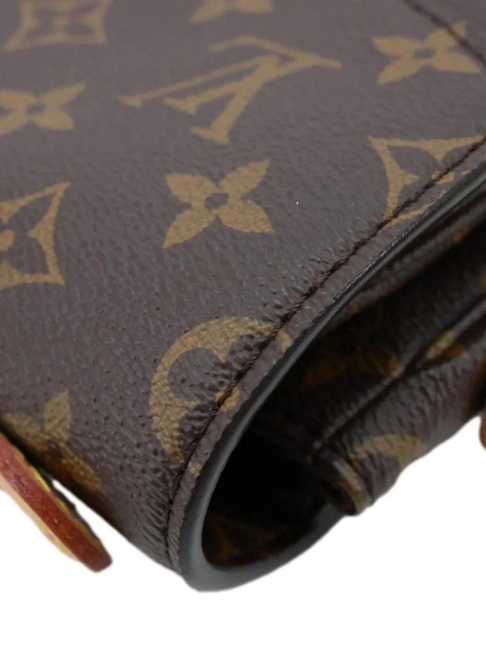Louis Vuitton Metis Pochette Monogram Canvas Crossbody Bag Brown